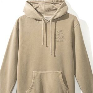 Authentic anti social social club hoodie ghosted